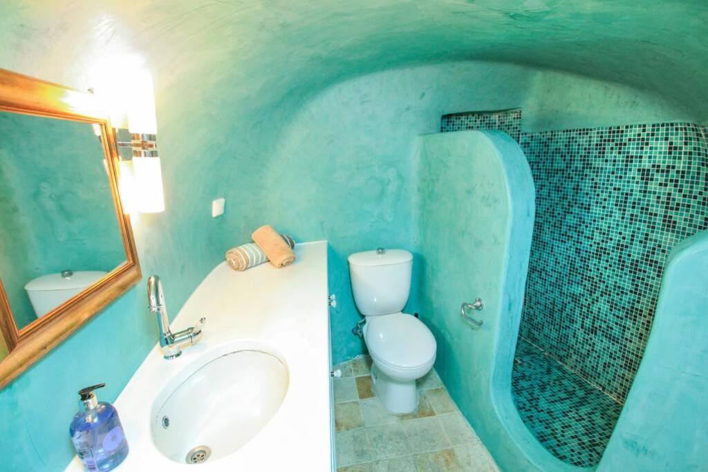 Dionyssos Cave House Villa Oía Eksteriør billede